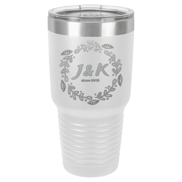 J & K Trendy Print Insulated Tumbler